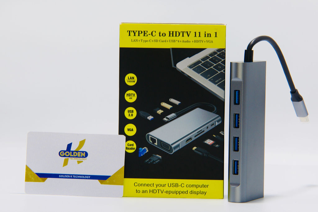 Type-C to HDTV 11-in-1 Hub - Image 2