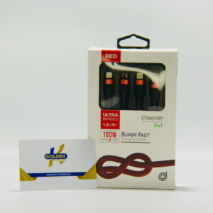 Cheetah 3-in-1 Super-Fast 100W Cable